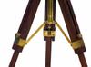 Brass Telescope With Wooden Tripod Stand Maritime Nautical Vintage Desk Décor