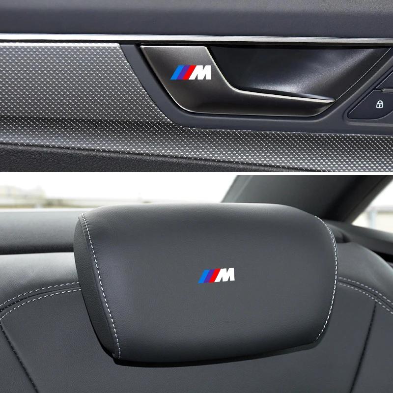 1/2/5/10 szt. Naklejki Dekoracyjne Wnętrza Samochodu Odznaki Stylizacja Auta Do BMW M X1 X3 X5 X6 X7 E30 E90 M3 E84 E83 F25 E83 F25 E91 E60