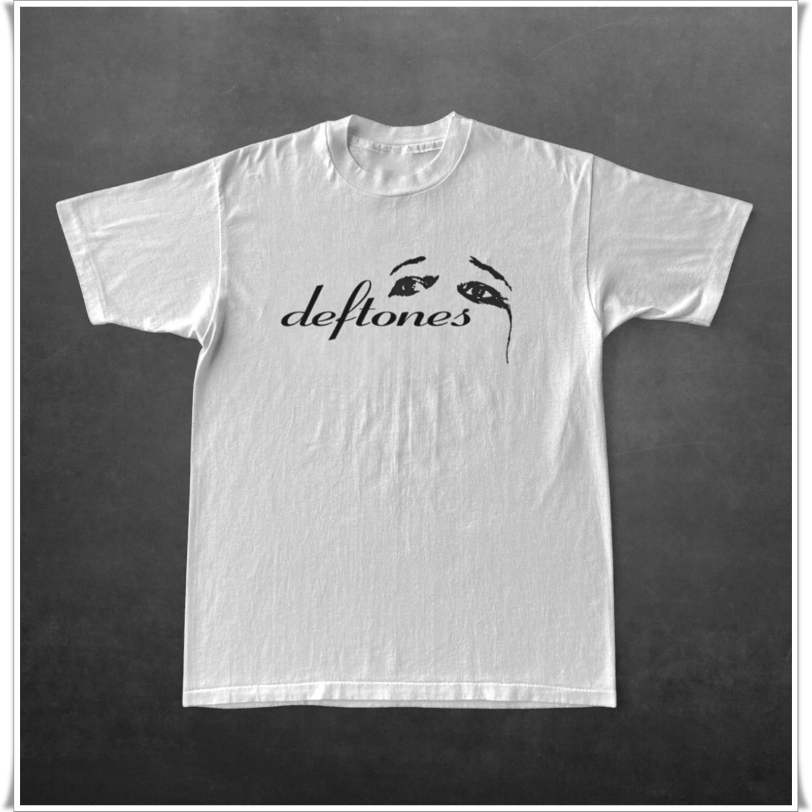 Deftones Ohms T-shirt, Unisex White Cotton T-shirt, Size S-5XL XL