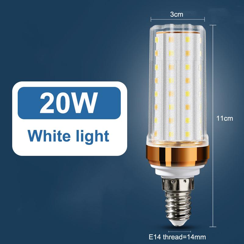 Brightness E27 E14 Led Bulb Corn Lighting Lamp 12W 16W 24W 2835 Smd Lamps 110V 220V Home Decor Replace Halogen Lights White
