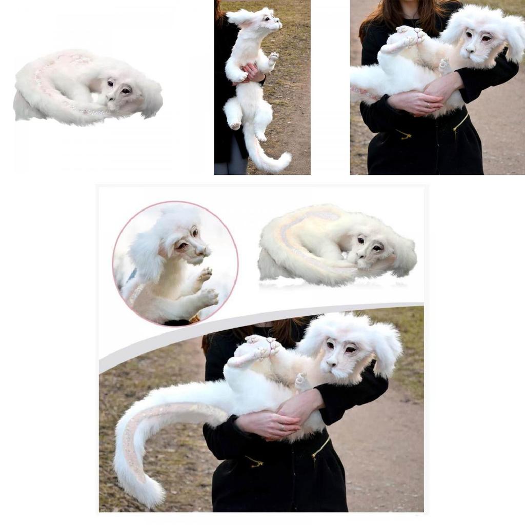 Falkor From The Neverending Story Plush Lucky Dragon Toy Pp Cotton Filling Home Decor Kids Gift