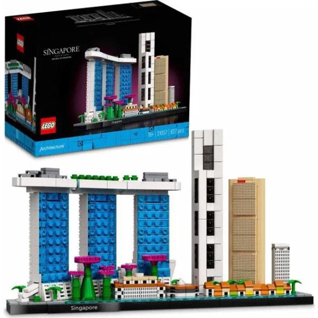 

LEGO 21057 Singapur Architektur, Basteln fr Erwachsene, Skyline-Sammlung, Wohnkultur