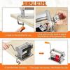 Stainless Steel Polymer Clay Roller Machine Set Includes Clay Presser Machine for DIY Craft Project