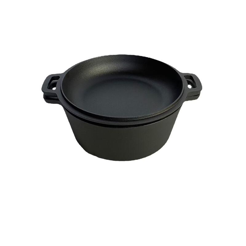 Wutuo 26cm Cast Iron Multi-Purpose Pot