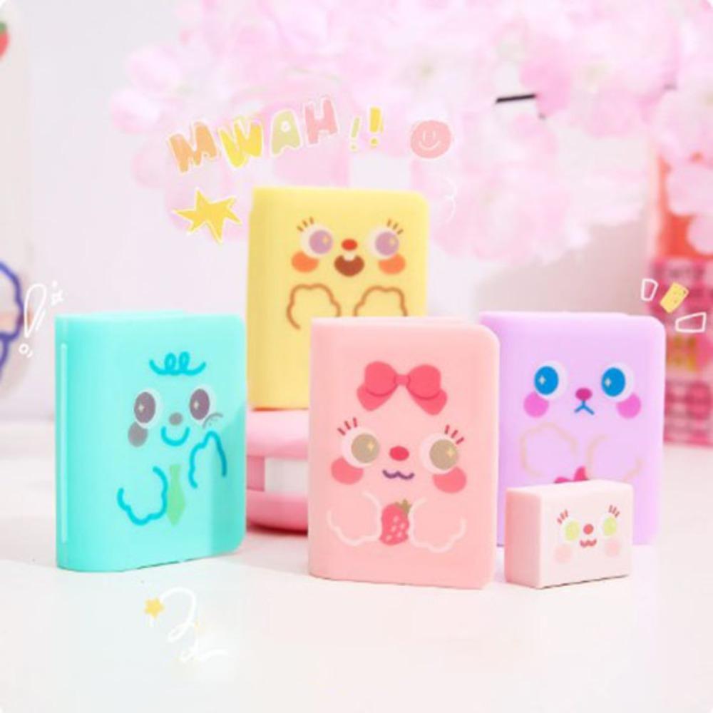 Plastics Cute Cartoon Stationery Student Kids Gift School Study Supplies  Student