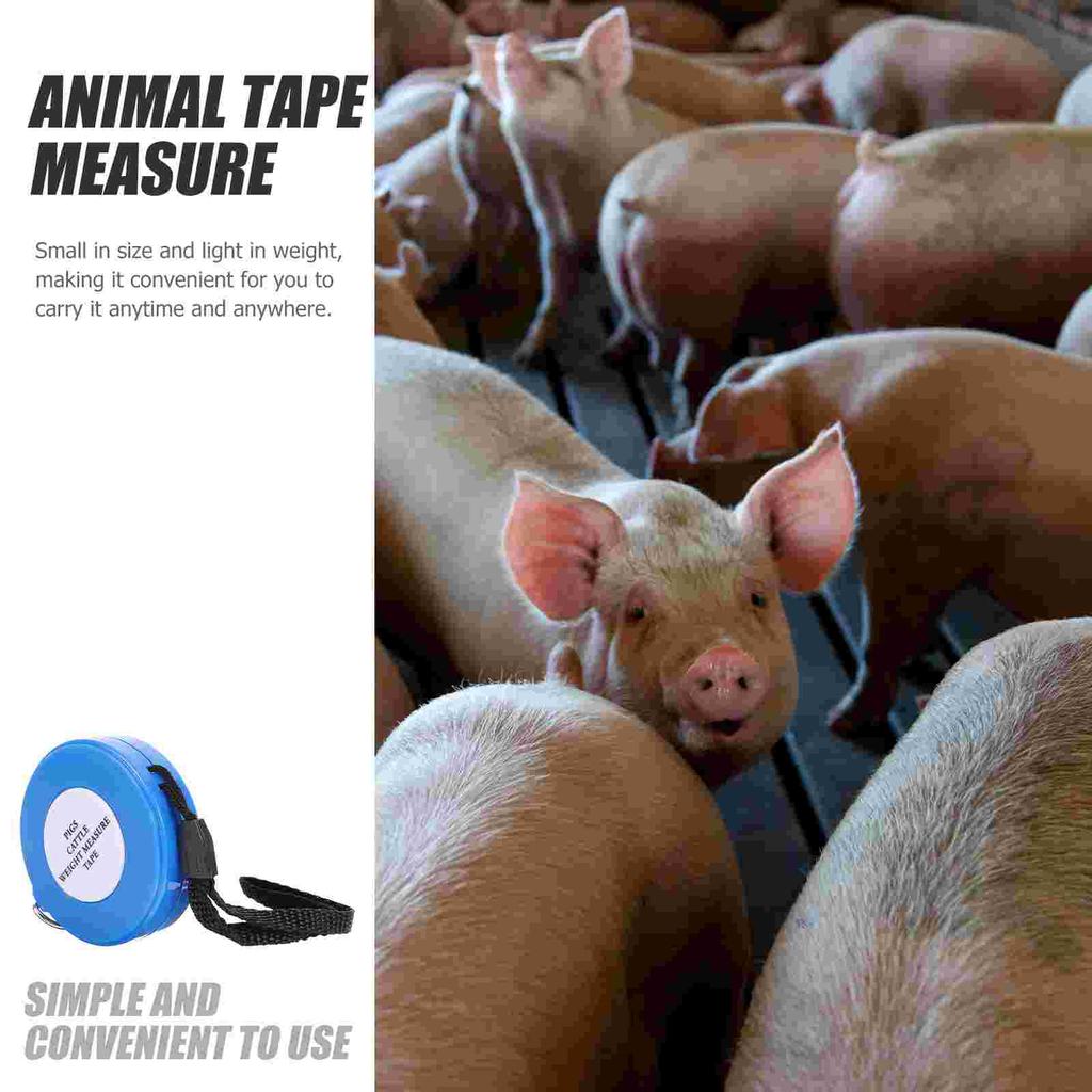 Animal Weight Scale Horse Tape Measure Height and Measuring Goat Duct Pig Glass Fiber Cattle