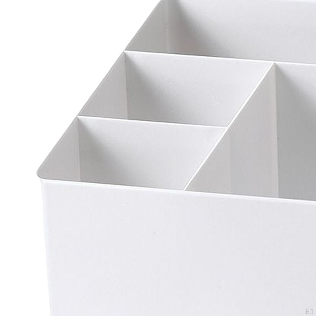 Cosmetic Storage Boxes Living Room Makeup Pencil Holder Brush Stand for Home Sticky Note Tray Case