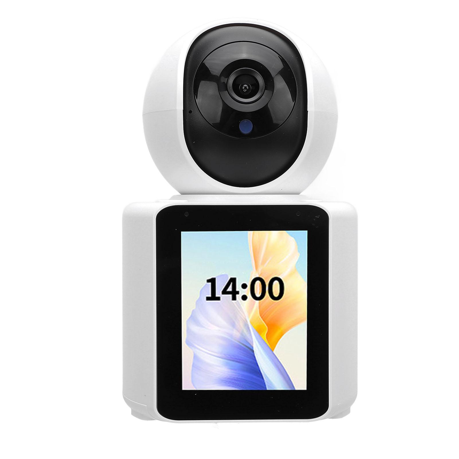 

2 Way Video Camera 2.8 Inch Screen 1080P Indoor Home Security Camera Pet Camera with 120 Degree US Plug