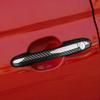 AIRSPEED Carbon Fiber Door Handle Door Handle Protector Garnishes for Abarth and Fiat 500 Custom Exterior A Car Accessory Tape Perfect for Abarth and