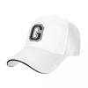 Initialbuchstabe Knochen G Alphabet Poolparty Baseballkappen Unisex Druck Unisex Strand Papa Hut Snapback Kappe