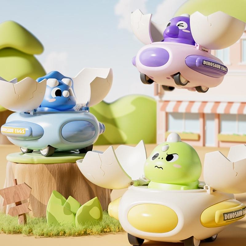 Toddler Toy Car Dinosaur Shape Friction Toy Transforming Car for Vehicle Exciting Cartoon Dinosaur Model for Toddlers