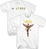 Nirvana In Utero M L XL 2XL White T-Shirt