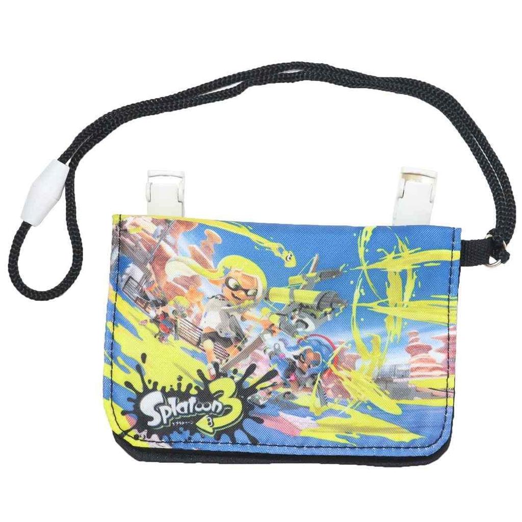 Splatoon 3 Mini Outing Pocket with Neck Cord SPT 1001