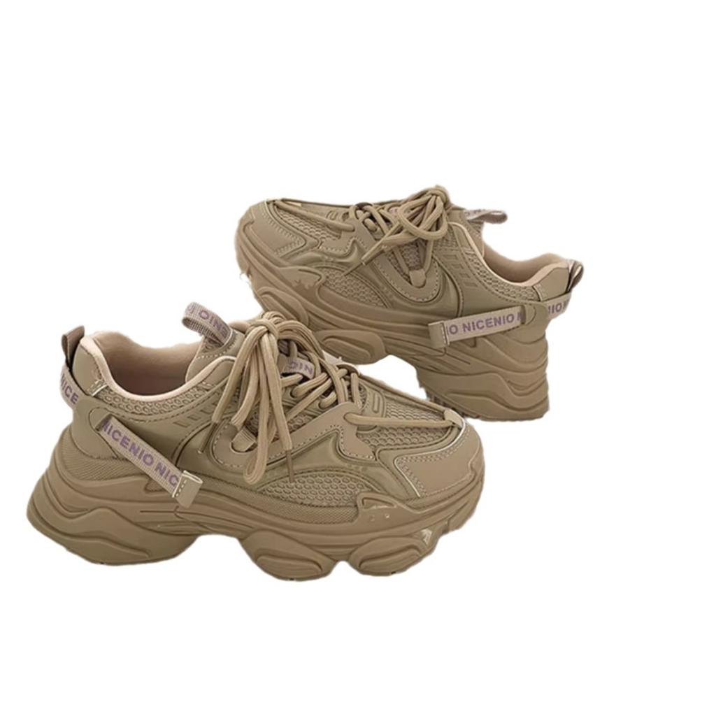 2025 New Children's Student Dad Shoes, Foreign and Light Spring Shoes, Girls' Breathable Soft-soled Sports Shoes, Spring and Autumn Models