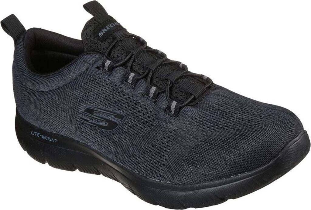 Кроссовки Skechers Summits Louvin slip-on shoes black white