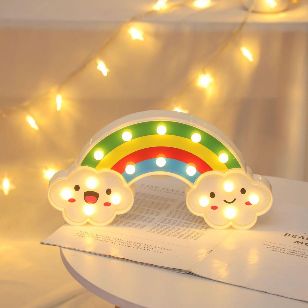 Swan, Cactus, Giraffe Shaped LED Night Light – Colorful Festival Decoration