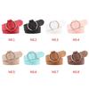 New High quality ladies fashion needle-free metal round buckle belt jeans