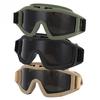 Tactics Goggles Airsoft Paintball Ski Anti-Dust Anti-Fog Eye  Glasses