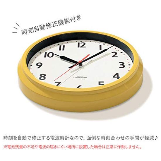 Noah Radio Analog Wall Clock Momentum Copan (Mustard Yellow)