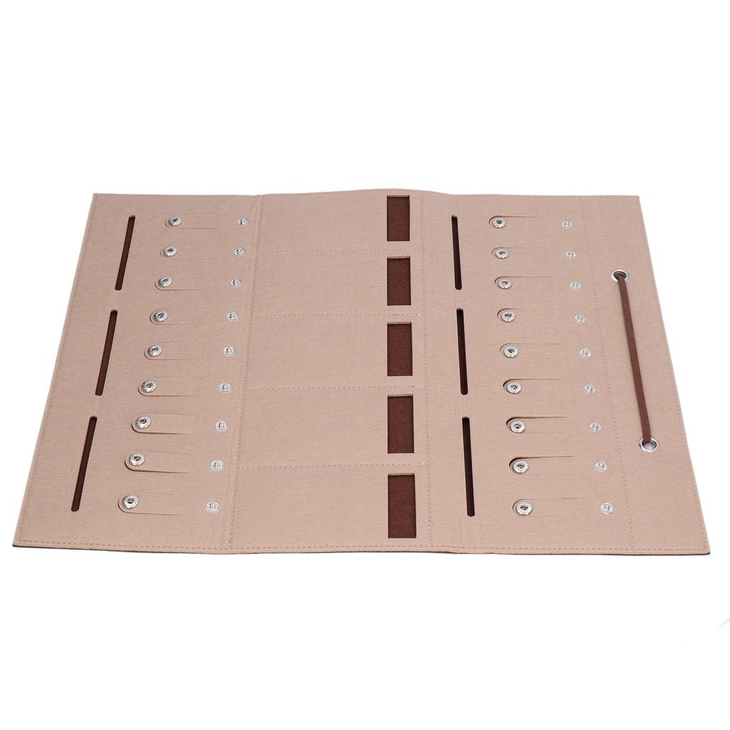 Zonnebril Opbergruimte Grote Capaciteit Duurzaam Draagbaar Eenvoudige Stijl Opvouwbaar Praktisch Lichtgewicht Hangende Organizer