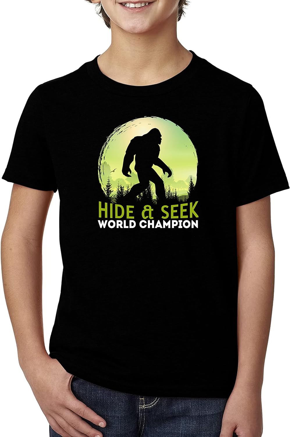 

Market Trendz Bigfoot Hide and Seek Shirt Bigfoot T Shirts for Unisex Bigfoot Gifts for Unisex Clothing One Piece Graphic Tshirts S