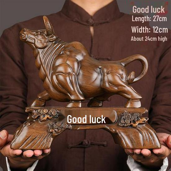 

Украшение Год Быка : Высококлассное украшение для привлечения богатства для гостиной и офисного стола – Идеальный подарок на открытие или новоселье