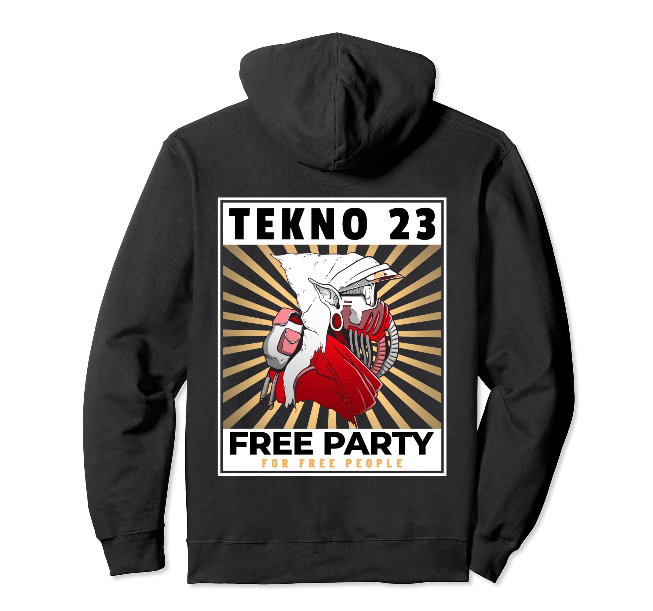 Худи TEKNO 23 Free Party Sound System