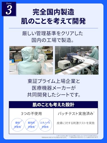 Hyaluronic Acid Knee Patch with Knee Support: Low-Molecular-Weight Hyaluronic Acid Penetrating Sheet "HyaloAid" by Kita no Kaiteki Kobo