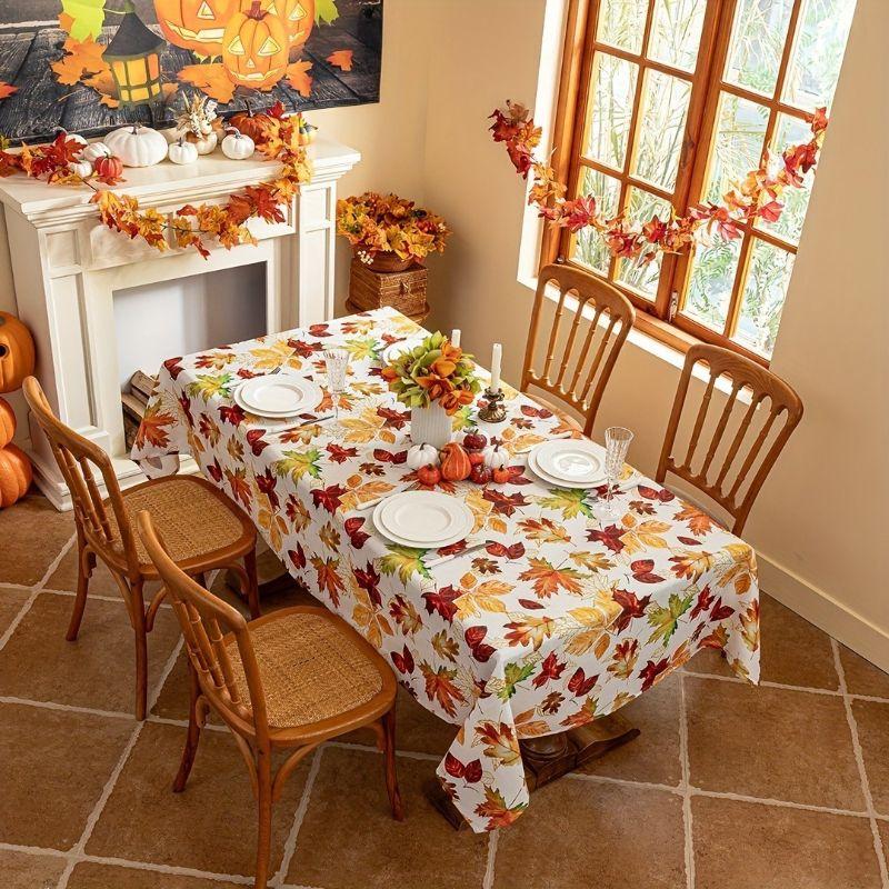 Creative Tablecloth, Home Dining Table, Dustproof, Festive Restaurant Atmosphere, Decorative Tablecloth