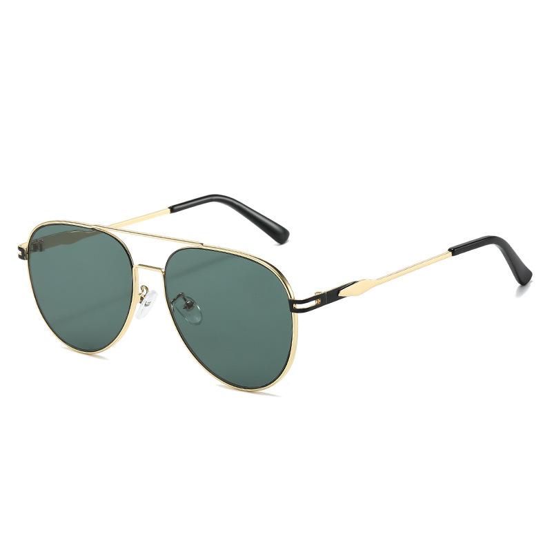 

JYL TS Sunglasses Double Beam Metal Frog Punk Men/3617 B-4146 темный коралл