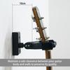 Sondery Guitar Wall Mount Stand Wall Mount Holder for Ukulele and Easily Attaches To Wood Wood and Brick Walls Hanger, Hook, Bass, Auto-Locking,