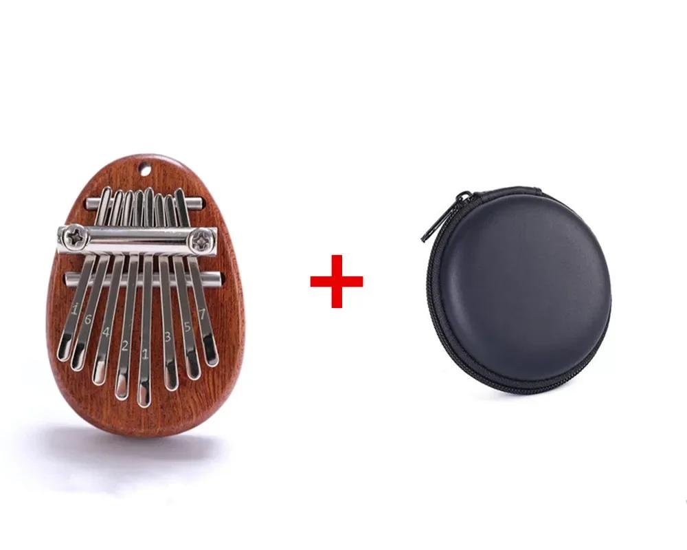 8 Key Mini Kalimba Thumb Piano High Quality Wood Exquisite Finger Thumb Piano Marimba Musical Instrument Accessory New Year Gift