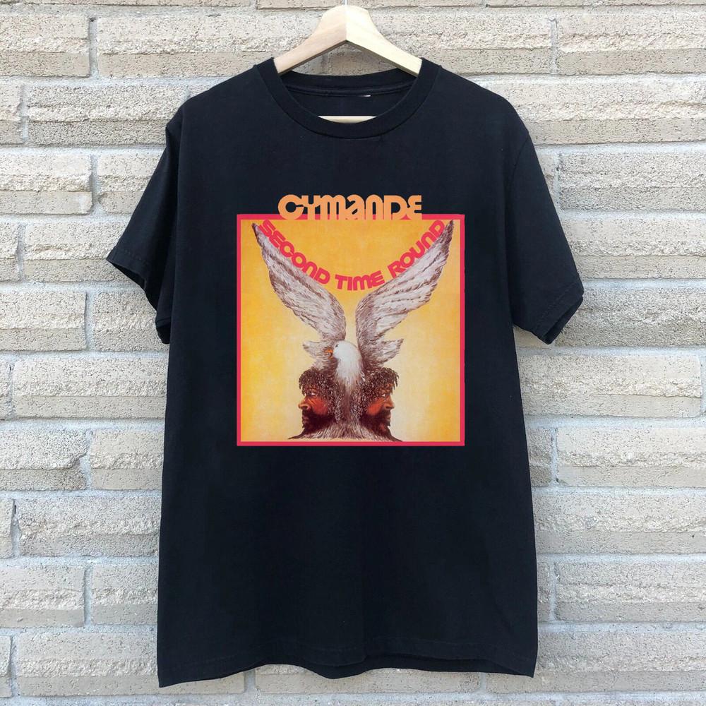 VTG Cymande Band Second Time Round Black Cotton S to 5XL Shirt ZL506 M