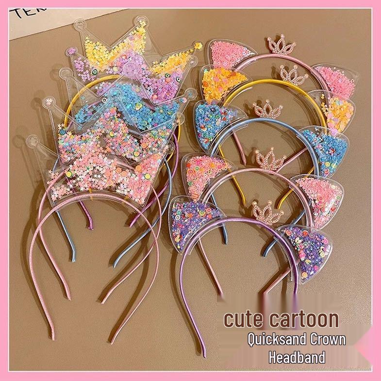 Children's Cat & Rabbit Ear Hair Accessories - Fun Headbands & Crowns for Kids