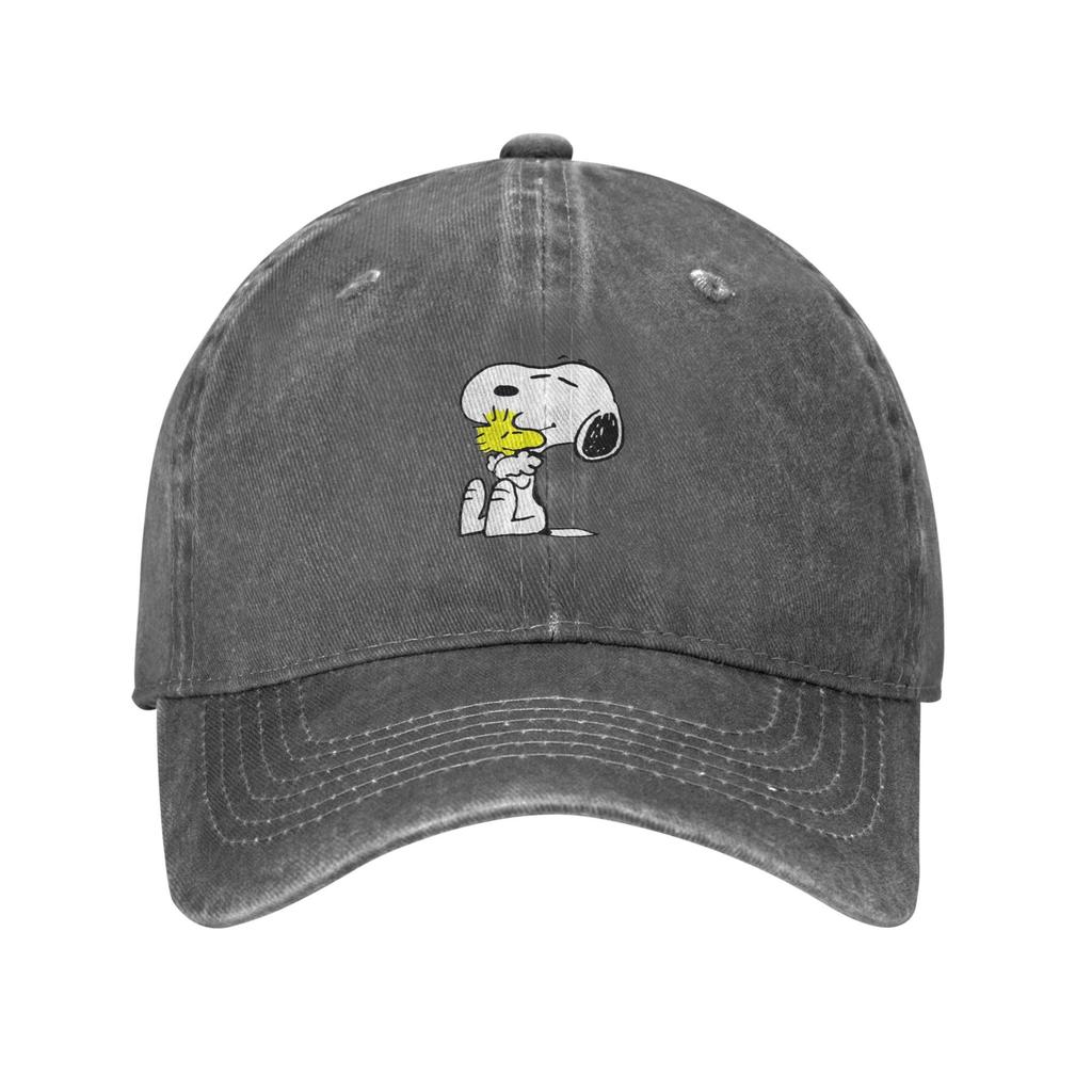 Cartoon Hund umarmt seinen Freund Gewaschene Baseballkappe y2k Cool Sonne Trucker-Kappe Sommer Paar Damen Outdoor Sport Baseballkappen