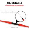 NIBBI Motorcycle Throttle Cable 117cm Accelerator Clutch Line Gas Throttle Cable For Honda Yamaha Suzuki ATV Dirt Bike Motocross