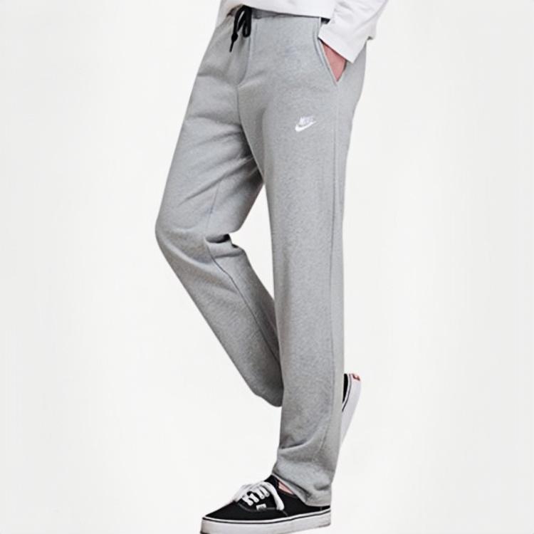 Nike Swoosh Ace Oh Lifestyle Serie Casual Cordones Cómodo Versátil Pantalones Casuales Parte Inferior para Hombre 545321-063