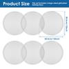 6Pcs Pizza Tray 12inch Pizza Screen Non Stick Pizza Oven Tray Temperature Resistant Pizza Mesh Baking Tray Reusable Pizza Mesh
