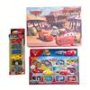 12pcs/Set Pixar Cars Lightning Mcqueen Jackson Storm Mater Pvc Model Back-Force Car Toy For Kids Birthday Gift Set