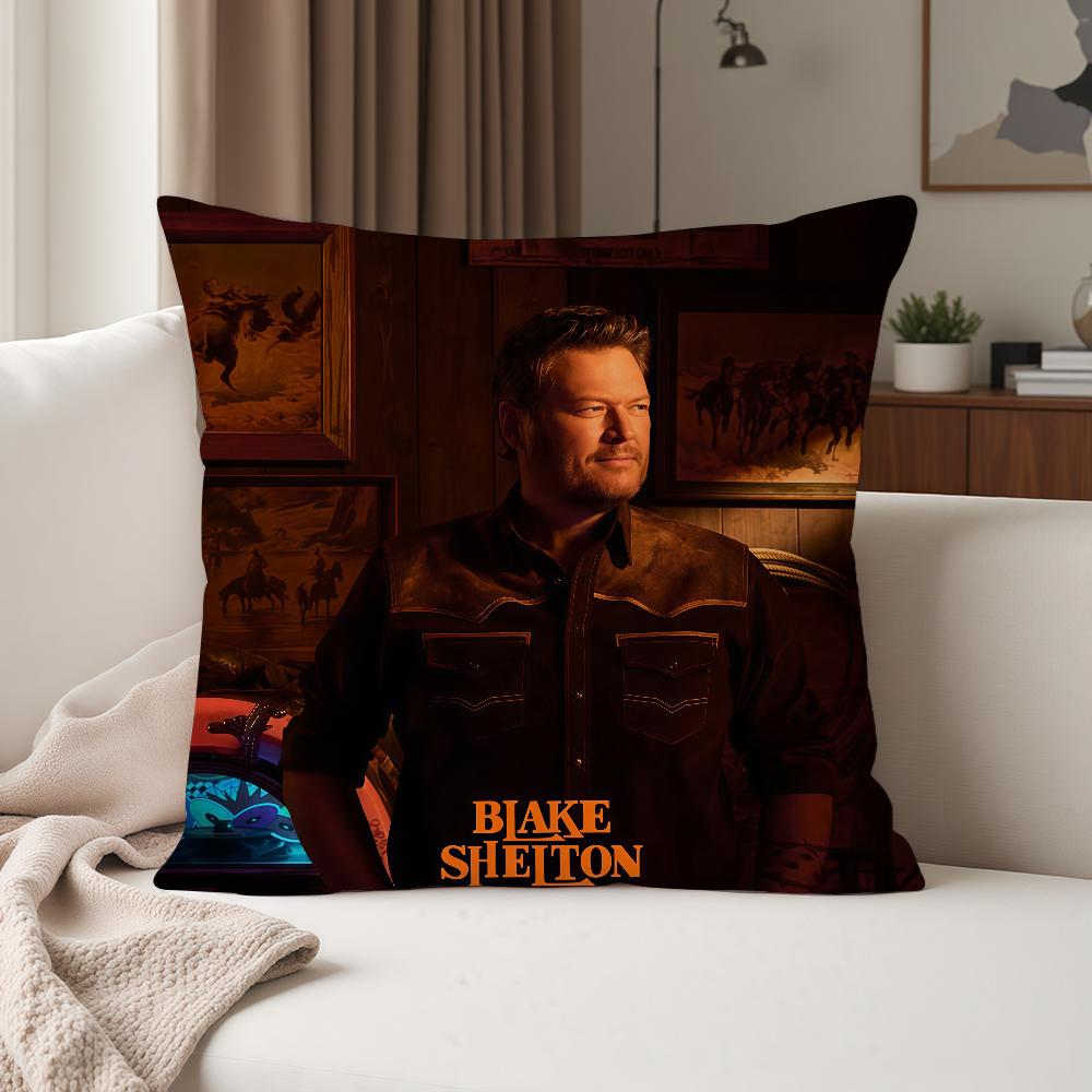 Singer Blake SShelton For Recreational Use Only Pillow Case Suitable For Bedrooms Living Rooms Cars Home Decoration