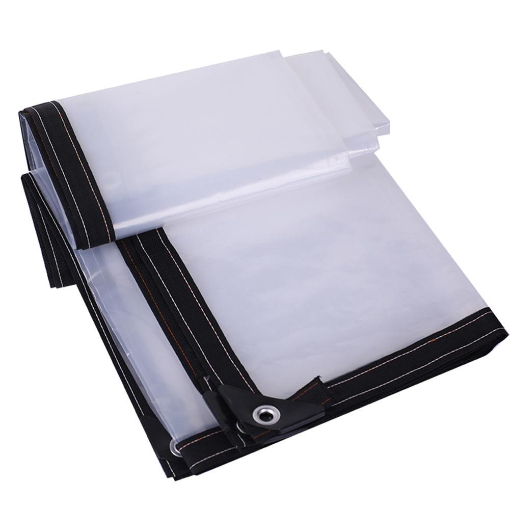 Heavy Duty Transparent Tent Rainproof Transparent Tarpaulin With Grommets