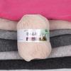 Cashmere Line Hand-Knitted In Baby Wool Scarf Line Fine Wool