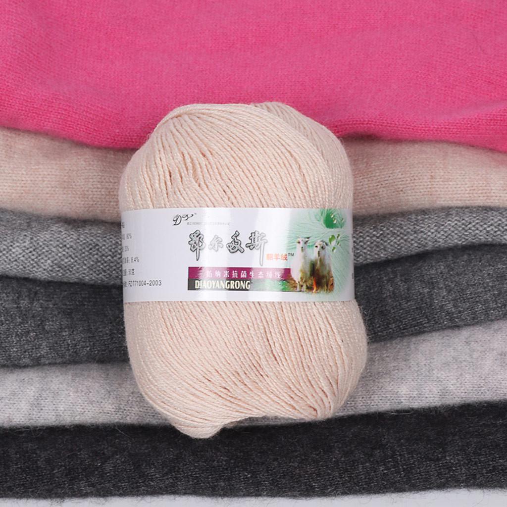Cashmere Line Hand-Knitted In Baby Wool Scarf Line Fine Wool