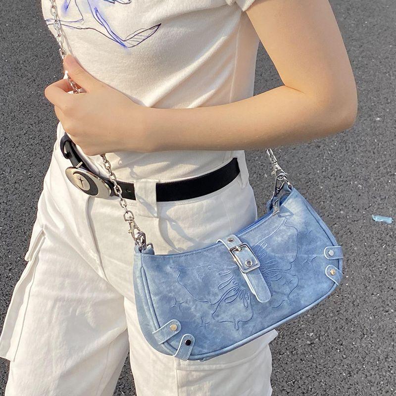 

Wood and Stone Original Sexy Y2g Crossbody Underarm Bag Cowboy Blue