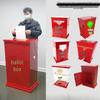 A4 Electronic Floor-standing Acrylic Ballot Box