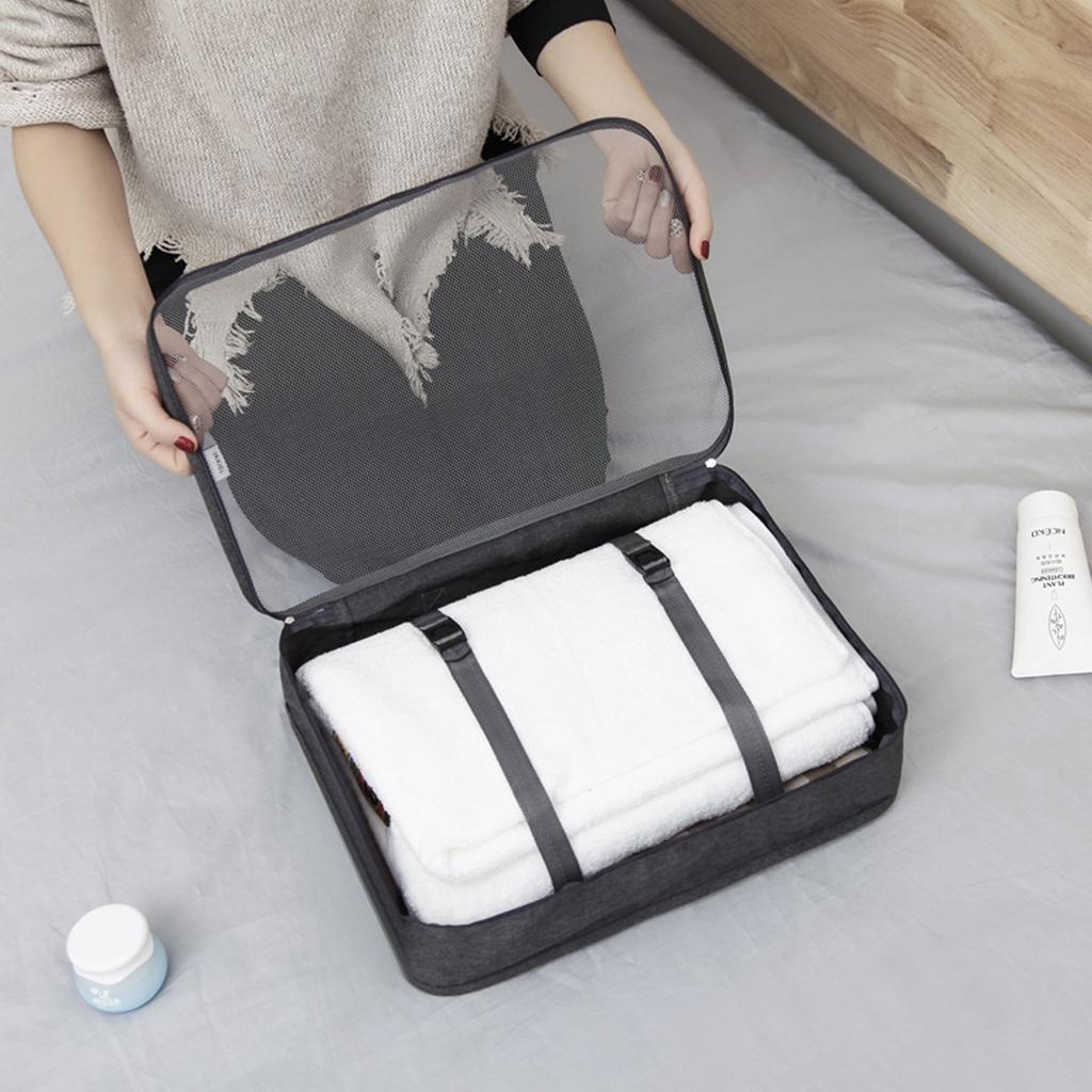 6Pcs/Set Portable Clothing Sorting Organizer Travel Bags Set Luggage Accessories