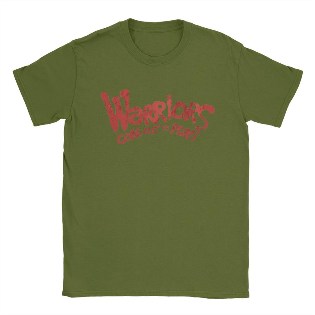 Warriors Come Out To Play Film T-Shirts Herren Reine Baumwolle Hipster T-Shirts Rundhals T-Shirts Kurzarm Tops 4XL 5XL 6XL