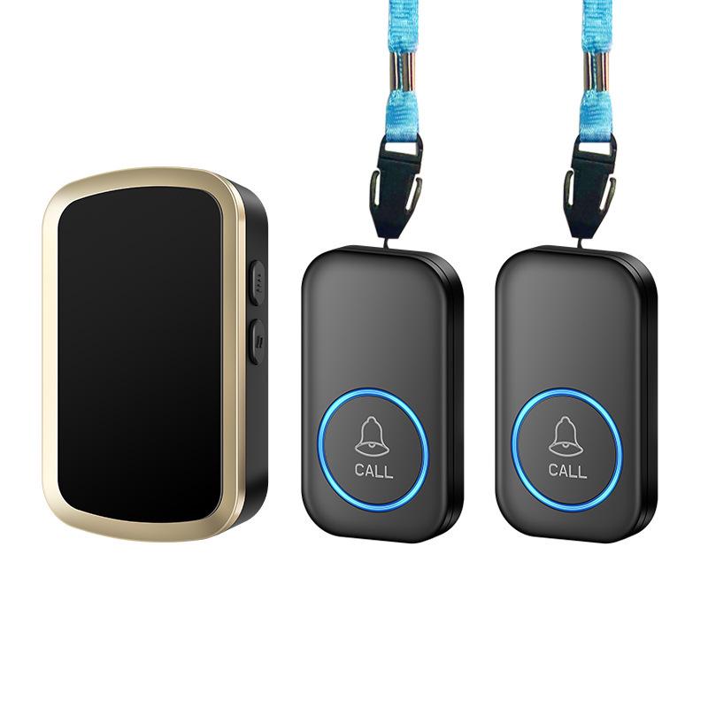 Wireless Elderly Call Button for Long-Distance Bedside and Caregiver Safety