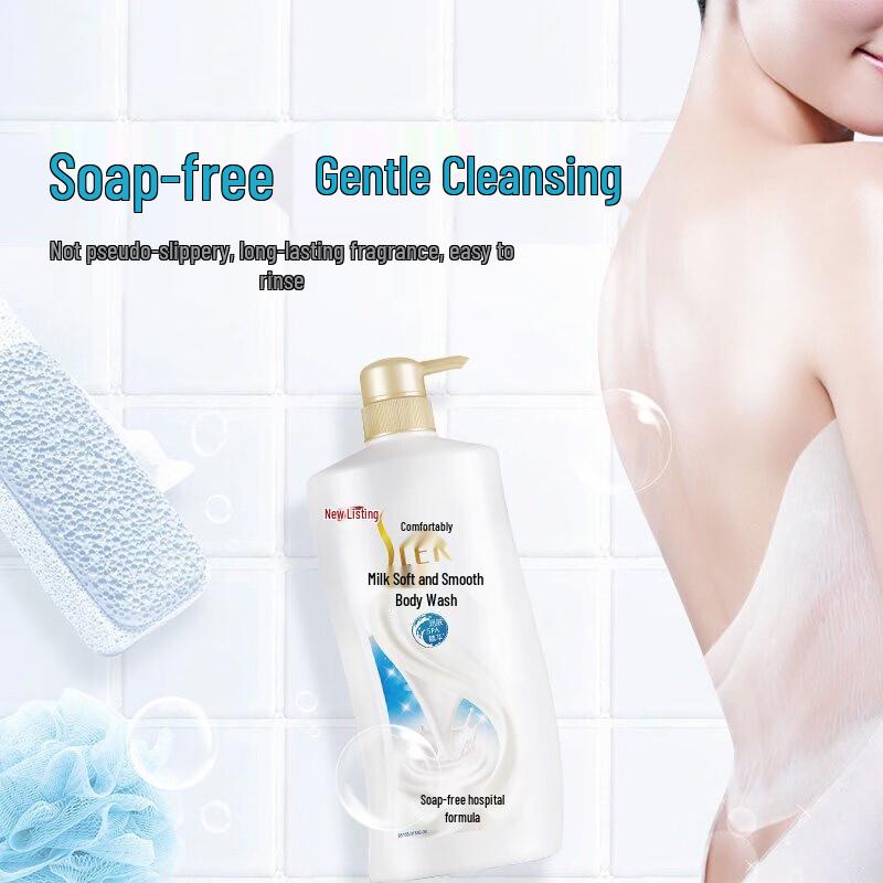 SLEK Water Lily & Milk Moisturizing Shower Gel