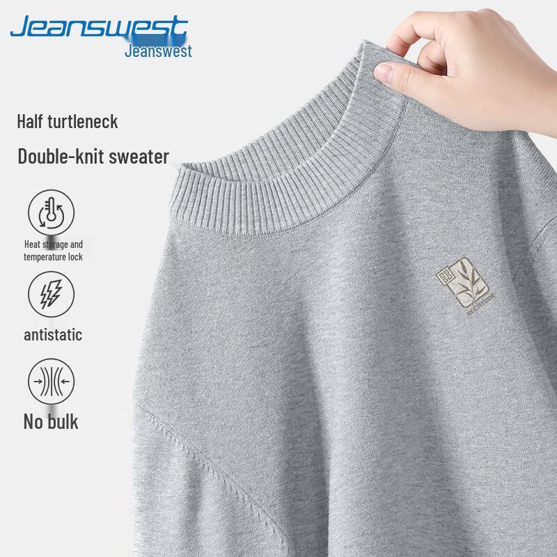 

Jeanswest Men s 2025 Bamboo Print Round Neck Sweater 3XL